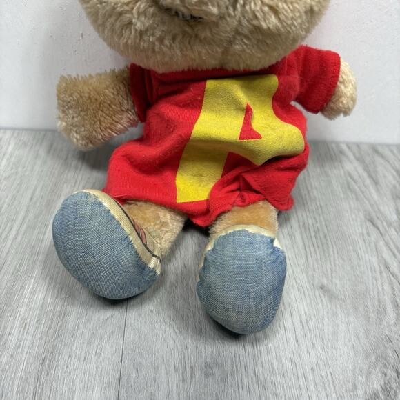 Alvin And The Chipmunks Plush 11" toy Vintage Stuffed Animal 1980's? - Picture 3 of 10